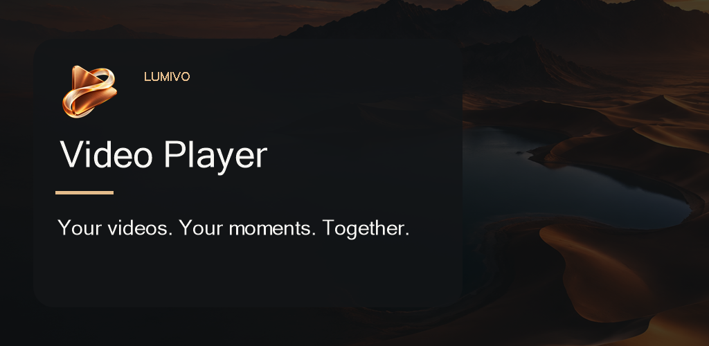 Lumivo Video Player feature graphic